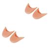 minkissy 2pcs Pair Ballet Shoes Toe Caps Toe Pads Point Shoe Gels (Nude 9.5 * 8.5cm) view 1