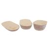 minkissy 3pcs Shoe Liners 1cm Riser Invisibility Heel Cushions Leather Inserts Forefoot Pads Comfortable for Day Wear view 3