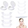 2 Pairs False Teeth Cosmetic Veneer Top and Bottom Natural Tone Instant Veneers Dental Silicone Tooth Whitening Temporary Dentures for Men and Women Perfect Smile view 1