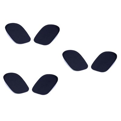 minkissy 3pcs Pair Shoe Pads Heel Lift Inserts 2.5cm Comfortable Non-Slip Universal for Men Women