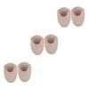 minkissy 3pairs Dance Shoes for Women Foot Peel Socks Post High Heel Foot Support Belly Dance Insoles view 1