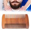Double Sided Comb, Rosewood Lice Comb, with Double Sided Fine Toothed Grate Comb for Hair and Beard Anti Static Wide Applicability Made of Rosewood Ergonomic Design view 4