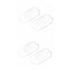minkissy 2pcs Gel Pads for Shoes Heel Cups Gel Insoles Back of Heel Cushion Pads view 1