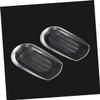 minkissy 2pcs Gel Pads for Shoes Heel Cups Gel Insoles Back of Heel Cushion Pads view 2