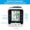 Adjustable Wrist Blood Pressure Monitor, Digital BP Machine with Voice Broadcast & 2x99 Readings, Portable BP Detector with Carrying Case, Blood Pressure Monitor for Home Use view 2