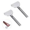 2Pcs Silver Stainless Steels Metal Tube Squeezer Keys Salon Toothpaste Tube SqueezersMetal Tube Squeezer,Bathroom Safety, Aids and Accessories view 1