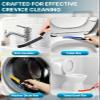 6Pcs Hard Bristle Crevice Cleaning Brush, Multifunctional Premium Crevice Cleaning Tool, Designed for Cleaning Narrow Spaces, Suitable for Toilet, Faucets,Kitchen,Grout, KOSPRIE view 4