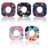 25pcs Sensor Covers for Dexcom G7, Waterproof Blood Sugar Monitor Patch Flower Pattern Adhesive Patches Sensor Sticker Accessories Compatible with Dexcom G7(Flower Styles) view 1