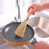 AGONEIR Bamboo Brush Brush Wooden Dish Brush Long Handle Wok Cleaning Brush Dish Brush Kitchen Tool For Home Restaurant Brush With Handle Bamboo Scrubber Wood Dish view 2