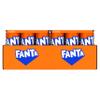 Fanta Original Orange Flavour with Italian Orange Juice, No Preservatives, 100% Recyclable Can Refreshing Flavour - 24 x 330ml Cans view 2