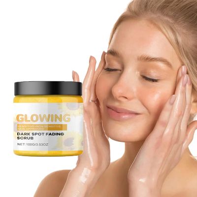 3 in 1 Turmeric Glow Combo Skincare Set, Glow Combo Skincare Set, Turmeric Glow Face Wash, Turmeric Glow Scrub and Turmeric Glow Cream for Dark Spot, Exfoliates and Hydrates the Skin (A)