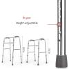 Case Walker Folding for Seniors,Ultra Narrow Folding Walking Frame, Lightweight Elderly Medical Walking Mobility Aid- Adjustable Height Star of Light view 2