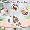 CENPEK 2 Pcs Printed Toilet Paper, Birthday Novelty Toilet Paper Rolls Gag Gifts, Happy 50th Birthday Funny Toilet Paper for Your Family, Friends and Colleagues Gifts view 4