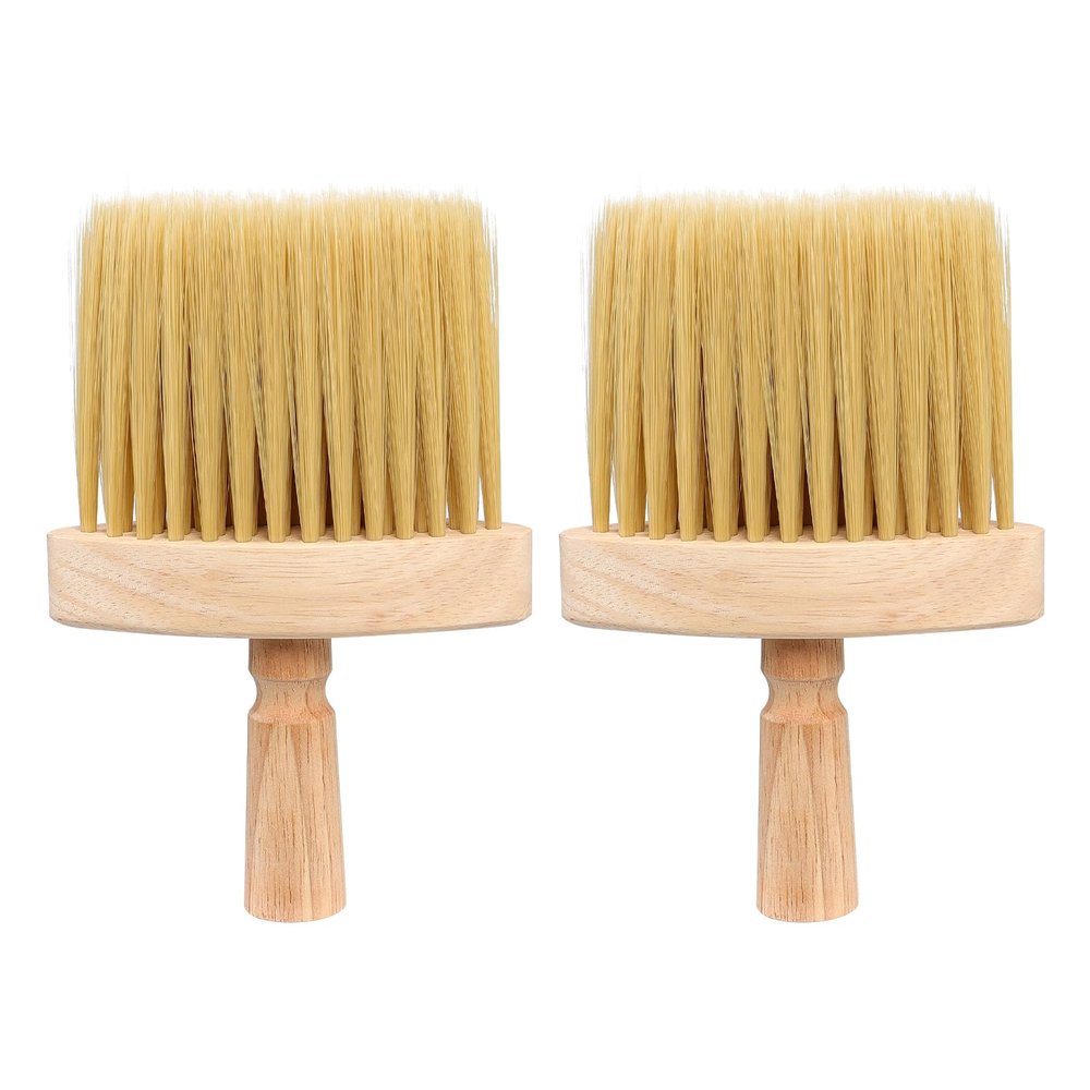 2Pcs Keyboard Cleaning Brush Wooden Dusting Brush Car Duster PC Laptop Brush Suitable in Crevice, Deep Gap and Narrow Space Cleaning Tool