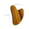 Ipetboom Dolphin Scraping Board Tiger's Eye Stone Guasha Tool for Home Massage Practical Scraping Plate Massage Tool Light Material view 2