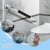 Lodokdre Grab Bars for Shower,2 Pack 16 Inch Anti- Shower Handle with Rubber Grip, Handicap Grab Bars for Elderly for Wall view 2