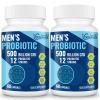 500 Billion CFU Probiotics for Men, 12 Diverse Strains Probiotics for Gut Health with Cranberry, Turmeric, Goji, for Digestive & Immune Health, Shelf Stable (60 Count (Pack of 2)) view 1