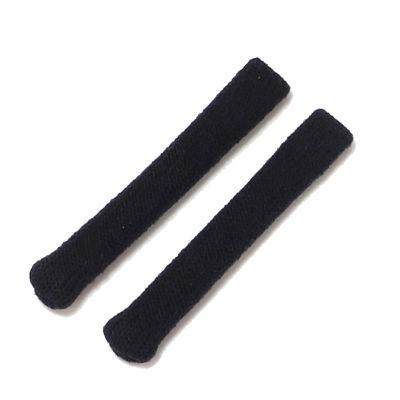 2 Pair Knitting Eyeglass Ear Cushions,Upgrade Soft Knitting Cotton Fabric Eyeglass Ear Cushion Anti-Slip Temple Pads for Sunglasses Glasses Reading Glasses