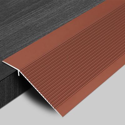 Aluminum Alloy Household Threshold Ramps, Floor Transition Strip Threshold Ramp,Non-Slip 35.4inch Thresholds Reducer, for Scooters, Wheelchair, Interior Sweeping Robot (Color : D)