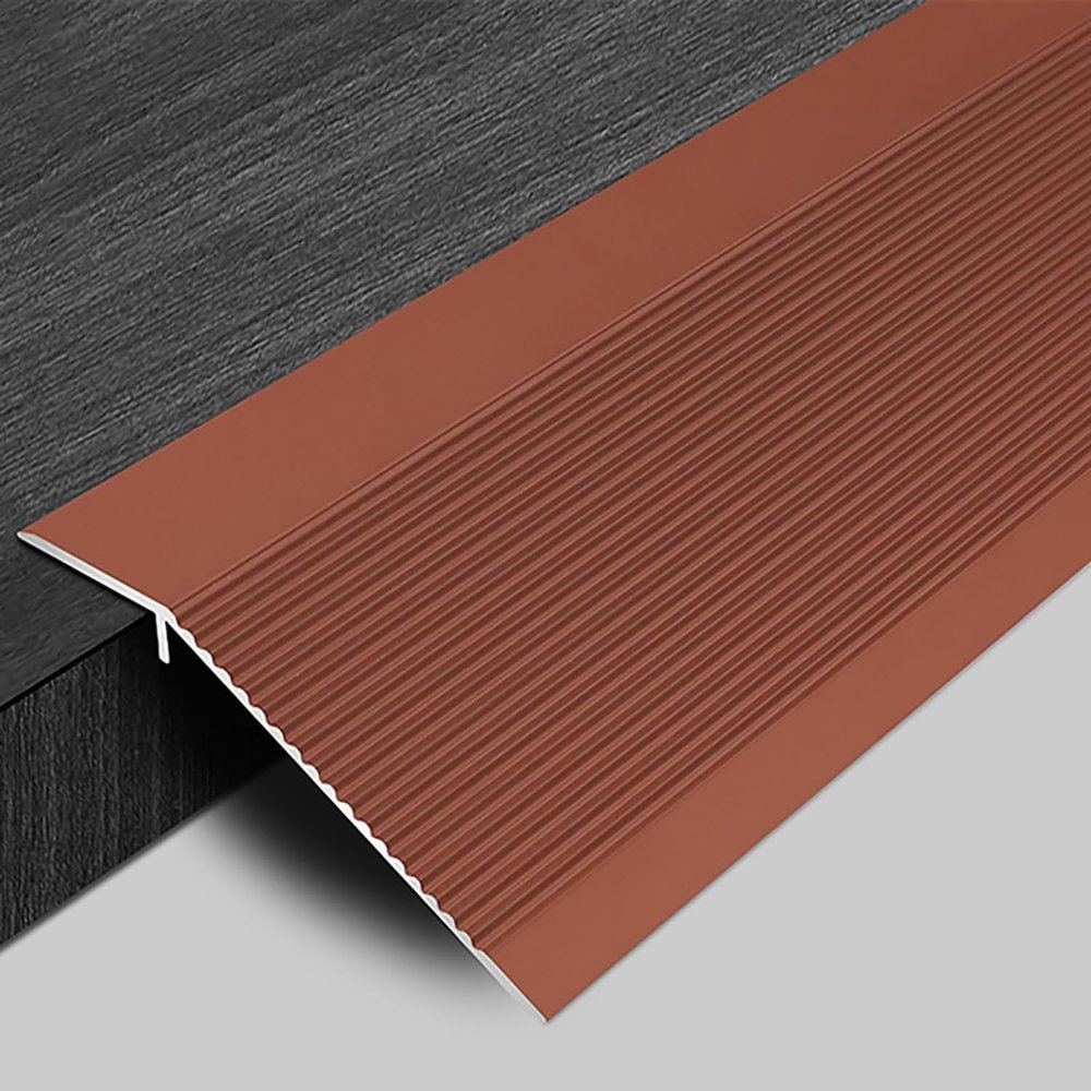 Aluminum Alloy Household Threshold Ramps, Floor Transition Strip Threshold Ramp,Non-Slip 35.4inch Thresholds Reducer, for Scooters, Wheelchair, Interior Sweeping Robot (Color : D)