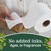 Aria 100% Recycled Toilet Paper, 6 Rolls, 3-Ply Soft Bath Tissue, Paper Packaging view 4