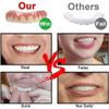 Clip in Veneers Teeth, 2 Pairs Snap On Veneers Teeth, Dentures False Teeth, Veneers Teeth, Clip On Veneers, Clip On Veneers Top and Bottom, for Men Women view 3