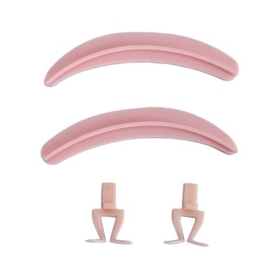 TYTOGE Reusable Eyelash Separator Tool with Silicone Base and Legs, Essential Lash Extension Accessory for Beauty Salon (Pink)