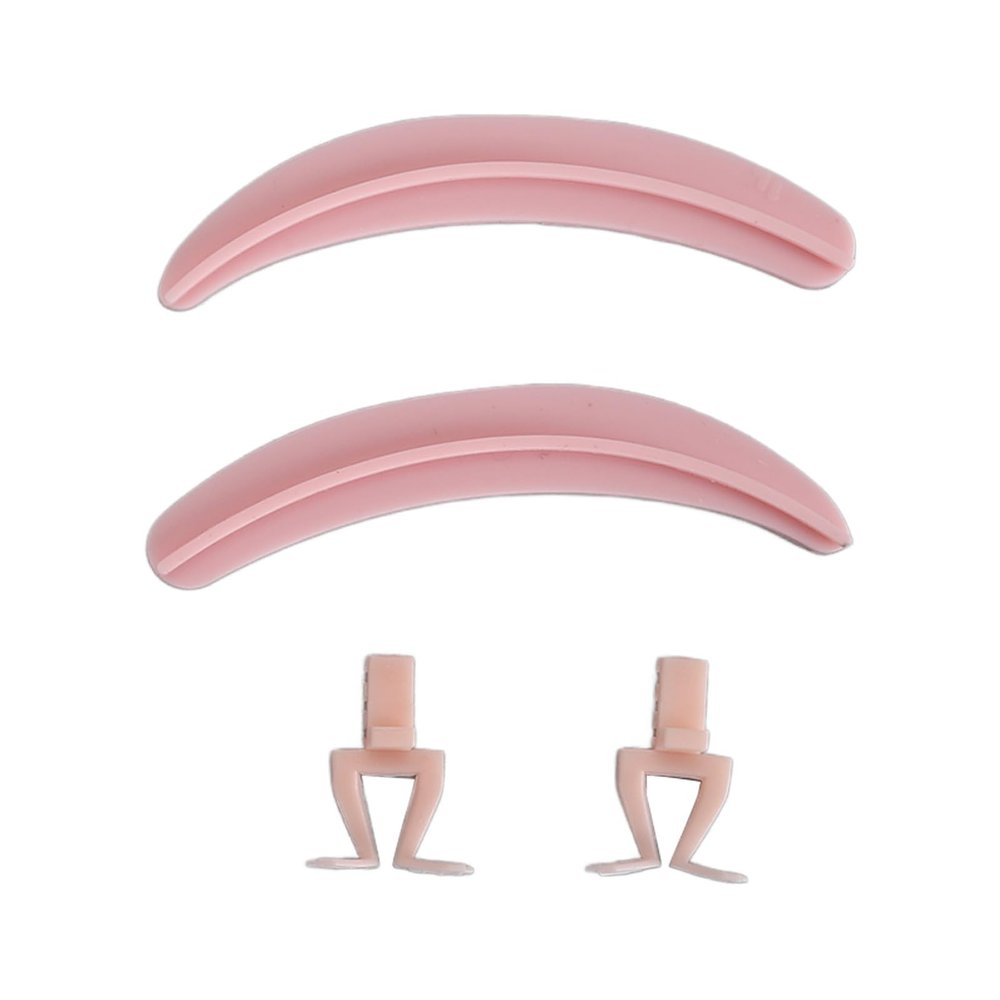 TYTOGE Reusable Eyelash Separator Tool with Silicone Base and Legs, Essential Lash Extension Accessory for Beauty Salon (Pink)
