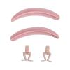 TYTOGE Reusable Eyelash Separator Tool with Silicone Base and Legs, Essential Lash Extension Accessory for Beauty Salon (Pink) view 1