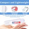 LFCFBH Mini Travel Toothbrush and Toothpaste Set of 4, Portable and Foldable view 3