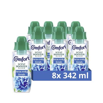 Comfort Scent Booster Elixir Heavenly Fresh 342ml - Pack of 8
