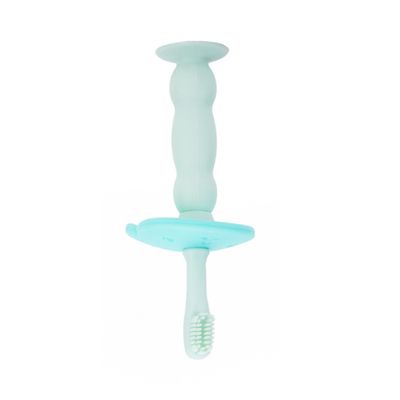 SOESFOUFU Boys and Girls's Toothbrush Training Brush Silicone Teether Gentle Bristles for Boy Girl's Gums