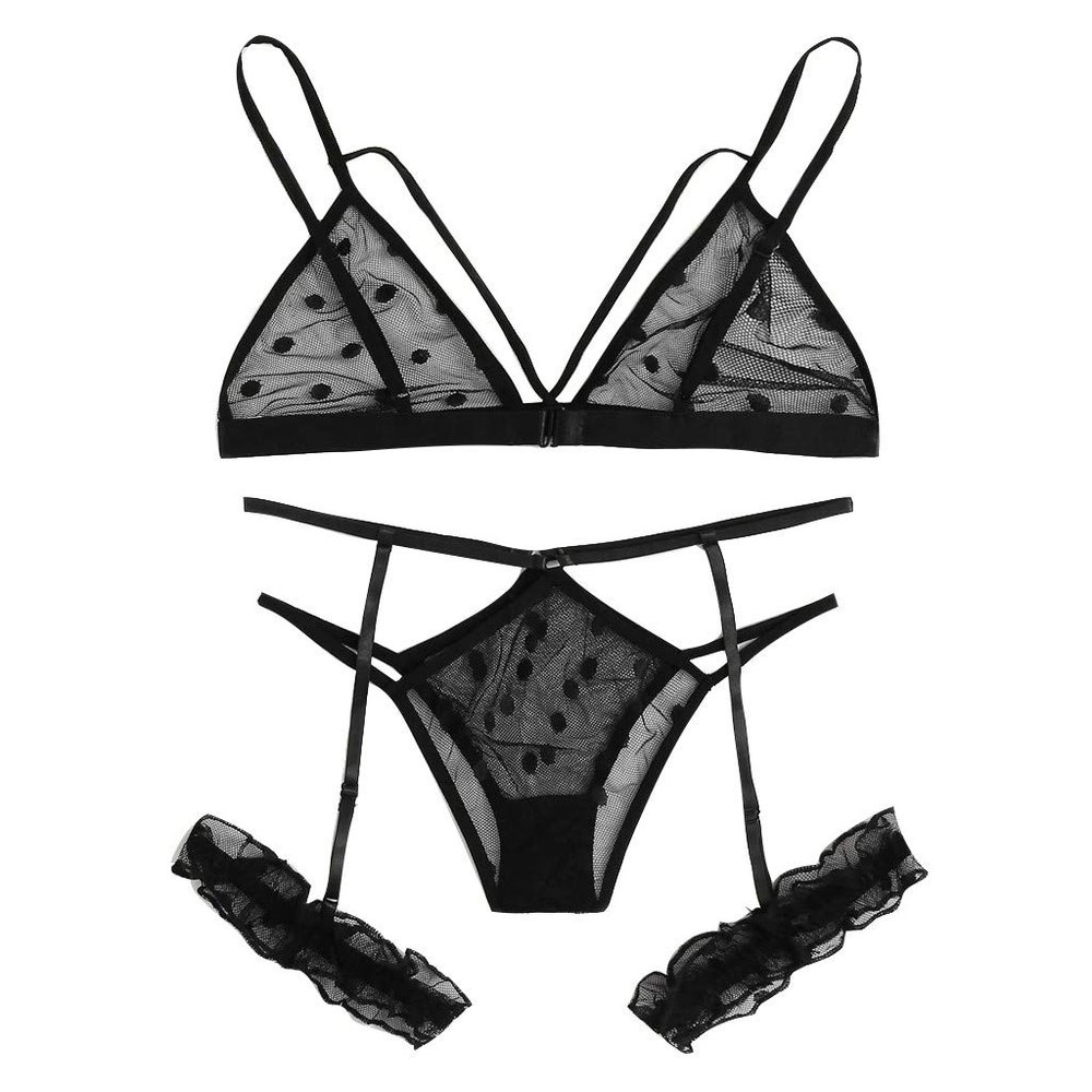 TYUIOP Sexy Lingerie for Women Naughty Crotchless Black Bra Sexy Outfits Lingerie Cute Lingerie Sexy Lingerie for Women Sets Crotchless Womens Nightwear Maid of Honour Gifts Sexy Nightie