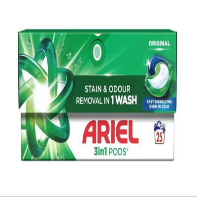 Ariel All-in-1 PODS, Washing Capsules 25