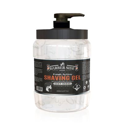 ican Barberside London Fresh Active Moisturizing Shaving Gel 2litre