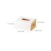 osiuujkw Holder Self-Adhesive Paper Box Stylish Napkin Storage Container Dispenser Car Toilet Bathroom Kitchen Decoration view 3