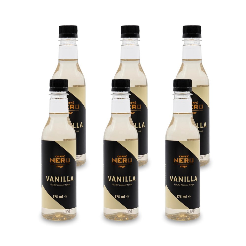 Caff Nero - Coffee Syrup (6 x 375ml) (Vanilla)