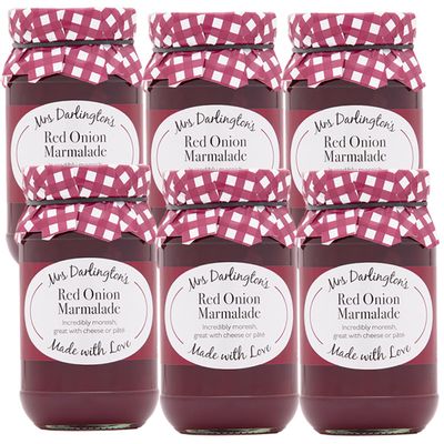 Mrs Darlington's Red Onion Marmalade - 312g - Pack of 6