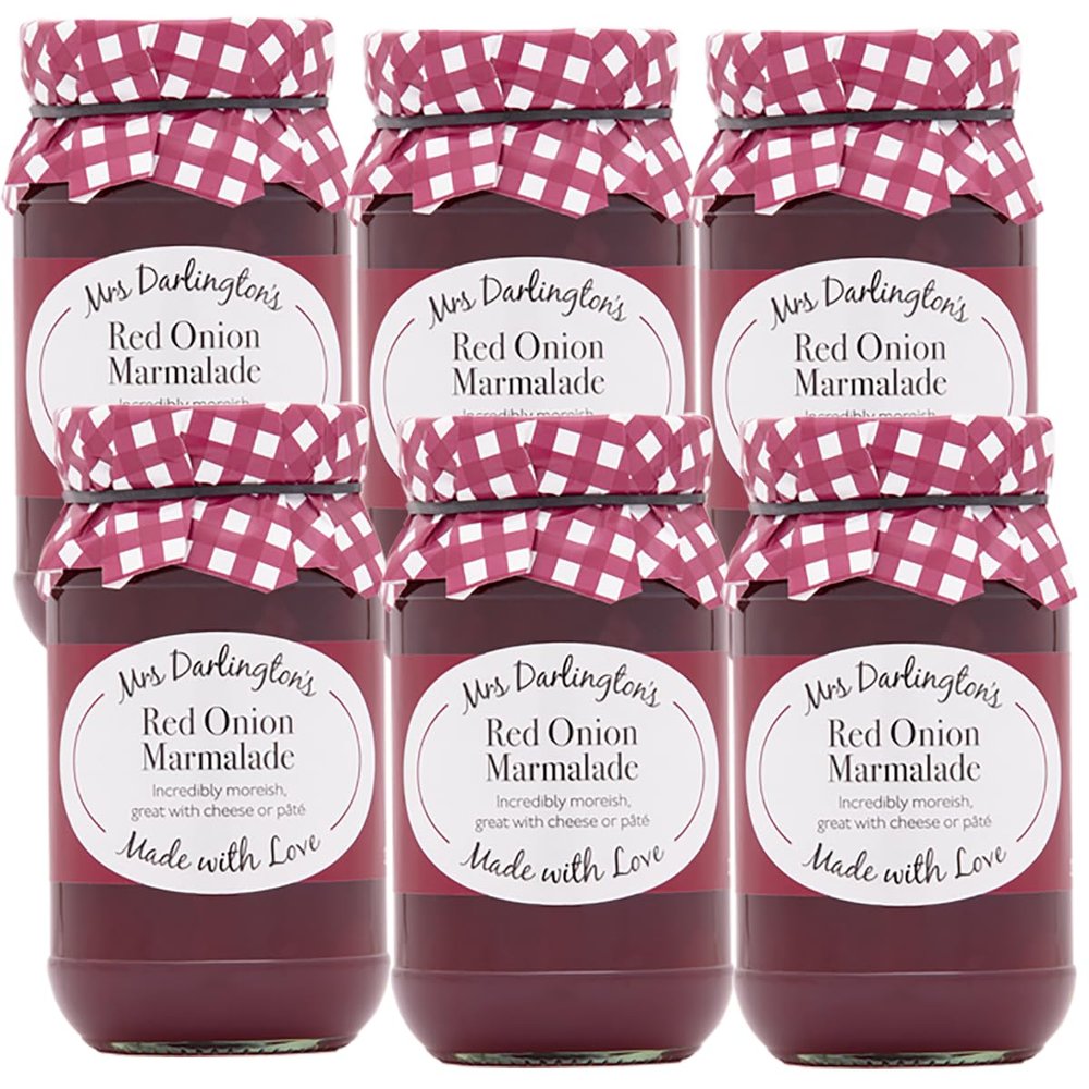 Mrs Darlington's Red Onion Marmalade - 312g - Pack of 6