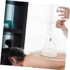 FRCOLOR Large Vacuum Cupping Device for Back and Abdomen, Single Negative Pressure Massage Cup, Body Cupping Therapy Tool for Home Use and Pain Relief view 4