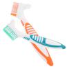 Beavorty 2sets Travel Toothbrush Box Set Portable Toothbrush Cup for Travel Case for Adults view 1