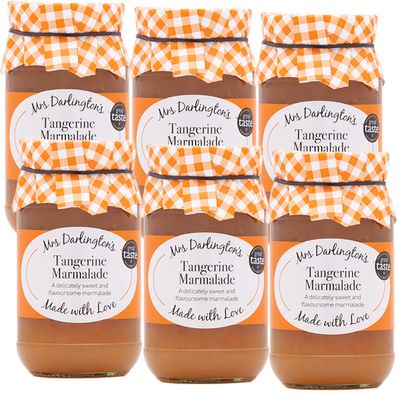 Mrs Darlington's Tangerine Marmalade - 340g - Pack of 6