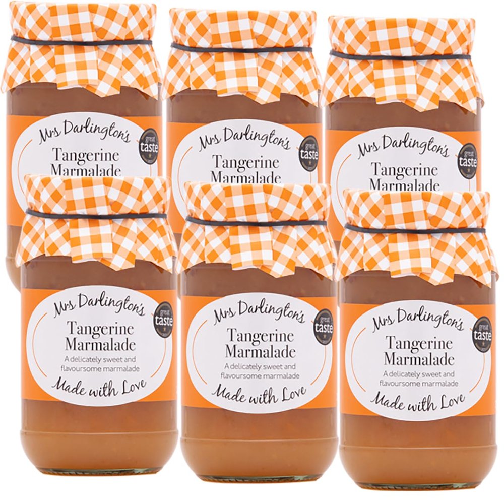 Mrs Darlington's Tangerine Marmalade - 340g - Pack of 6