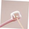 Beavorty Ultra Soft Toothbrush 2pcs Set Nano Fine Bristles for Gums Care, Long Handle Toothbrush in Blue and Pink, Daily Oral Cleaning Tool Suitable for Pregnant Women and Postpartum Use view 3