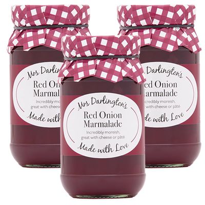 FreshCart Basics Mrs Darlington's Red Onion Marmalade - 312g - Pack of 3