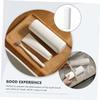 Beavorty Travel Toothbrush Cup and Portable Toothpaste Storage Case for Camping Bathroom Use for Toothbrush and Toothpaste Organization view 3