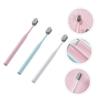 Beavorty 3pcs Soft Bristle Toothbrush for Adults Pack Thin Bristles for Teeth Cleaning Toothbrush for Daily Use at Home Travel view 4