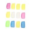 Beavorty 12pcs Travel Toothbrush Head Covers Dustproof Silicone Brush Holder for Electric Toothbrushes for Home Travel Use view 1