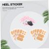 FRCOLOR 15pcs Wear Shoe Stickers Self Adhesive Heel Liners for High Heels Invisible Foot Sticker for Shoe Sole Protector view 4