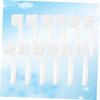Beavorty 20pcs Toothbrush Head Shield Electric Toothbrush Covers Portable Protective Cap for Travel Outdoor view 2